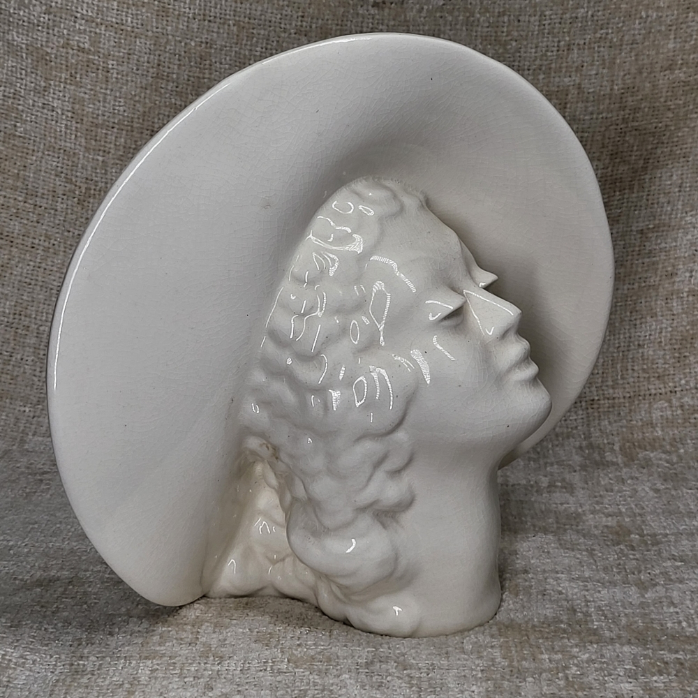 Haeger Head Vase Art Pottery Ceramic